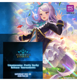 12/20 SAT 4:00PM SVEE Umamusume: Pretty Derby Release Tournament