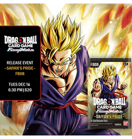 12/16 TUE 6:30 PM Dragon Ball Super Fusion World FB08 RELEASE EVENT
