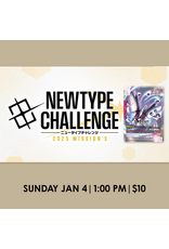 01/04 SUN 1:00PM GUNDAM CARD GAME NEWTYPE CHALLENGE 2025 MISSION 3
