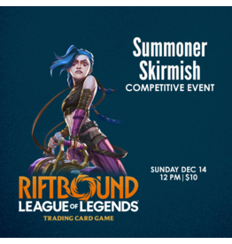 01/11 SUN 12:00PM Riftbound Summoner Skirmish - January