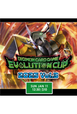 01/11 SUN 12:30PM DIGIMON CARD GAME Evolution Cup 2025 Vol.3