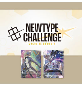 02/15 SUN 1:00PM GUNDAM CARD GAME NEWTYPE CHALLENGE 2026 MISSION 1