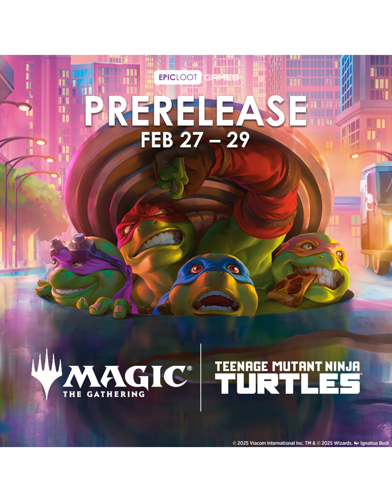 03/01 SUN 4:00PM MtG | Teenage Mutant Ninja Turtles 2-Headed Giant Prerelease