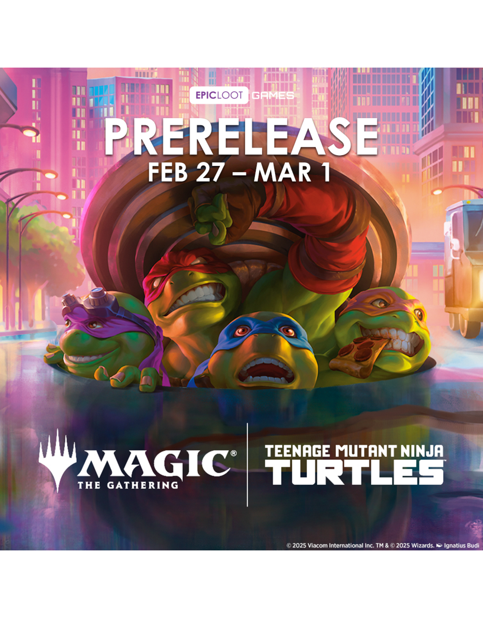 03/01 SUN 4:00PM MtG | Teenage Mutant Ninja Turtles 2-Headed Giant Prerelease