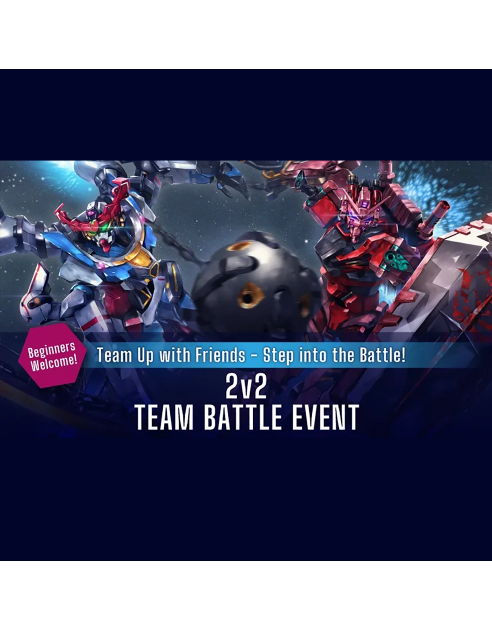 03/08 SUN 1:00PM Gundam Card Game 2v2 Team Battle Event