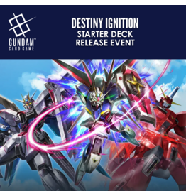 03/29 SUN 1:00PM GUNDAM CARD GAME ST09:Destiny Ignition Release Event