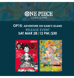 03/28 SAT 12:00PM ONE PIECE CARD GAME OP-15 Release Event