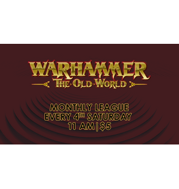 03/28 SAT 11:00AM Aetherforce The Old World League
