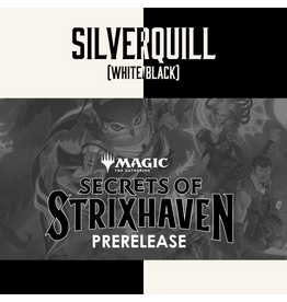 04/18 SAT 5:00PM MtG | Secrets of Strixhaven 2-Headed Giant Prerelease - House Silverquill White/Black  - Two tickets needed per team
