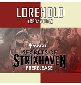 04/19 SUN 8:00AM MtG | Secrets of Strixhaven Prerelease - House Lorehold White/Red