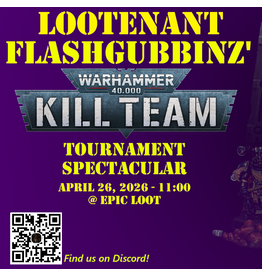 04/26 SUN 11:00AM Kill Team Tournament