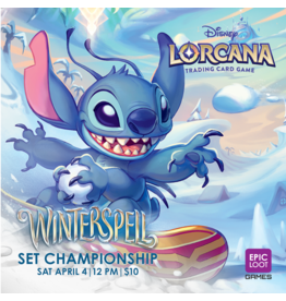 04/04 SAT 12:00PM Disney Lorcana Winterspell Set Championship