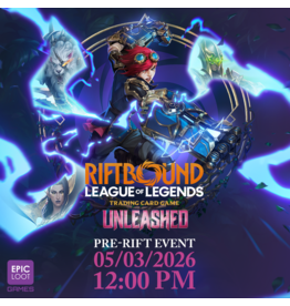 05/03 SUN 12:00PM Riftbound Unleashed Pre-Rift Event