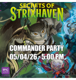 05/04 MON 5:00PM MtG | Secrets of Strixhaven Commander Party
