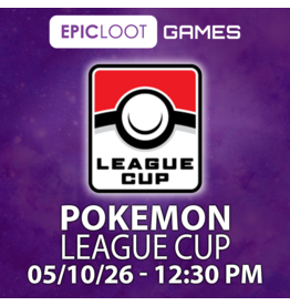 05/10 SUN 12:30PM Pokemon League Cup
