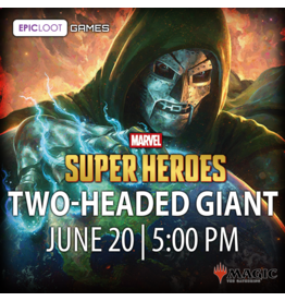 06/20 SAT 5:00PM MtG | Marvel Super Heroes 2-Headed Giant Prerelease - 1 ticket per team