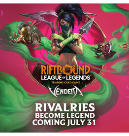 07/28 TUE 6:00PM Riftbound TCG: Vendetta Prerelease