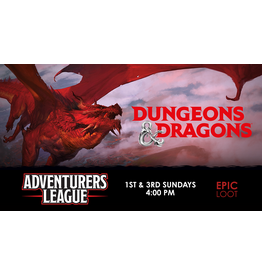 09/20 SUN 4:00PM Casual D&D Adventurer's League