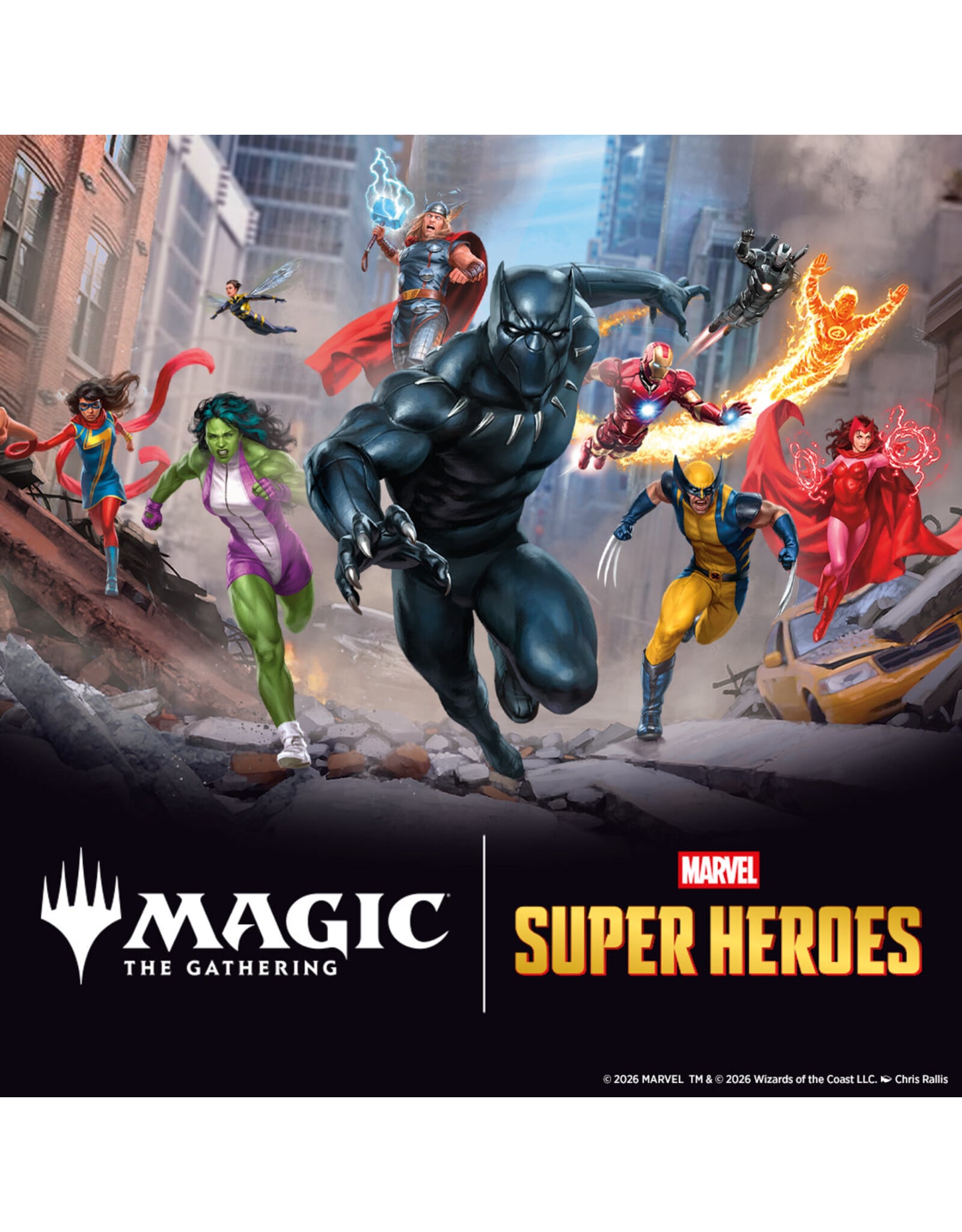 08/03 MON 5:00PM MtG | Marvel Super Heroes Commander Party
