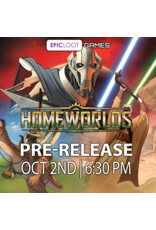 10/02 FRI 6:30PM Star Wars Unlimited SWU | Homeworlds Prerelease