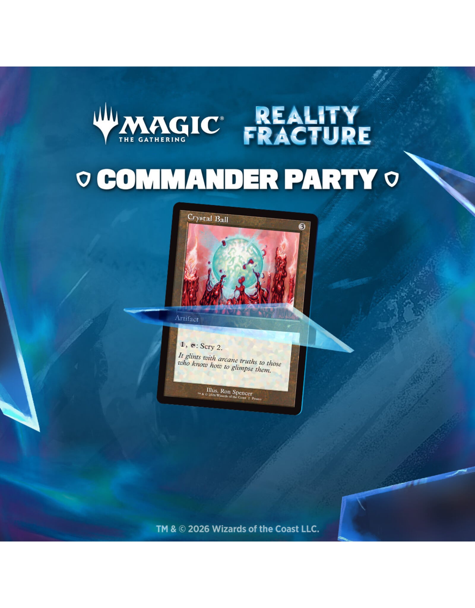 10/12 MON 5:00PM MtG | Reality Fracture Commander Party