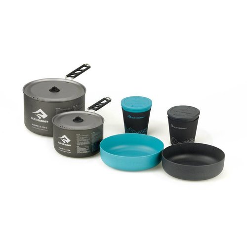 SEA TO SUMMIT SEA TO SUMMIT ALPHA 2 POT COOK SET 2.2 (1.2 PLUS 2.7L POTS) SEA TO SUMMIT SEA TO SUMMIT ALPHA 2 POT COOK SET 2.2 (1.2 PLUS 2.7L POTS)