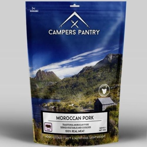 CAMPERS PANTRY CAMPERS PANTRY MOROCCAN PORK - SINGLE SERVE CAMPERS PANTRY CAMPERS PANTRY MOROCCAN PORK - SINGLE SERVE