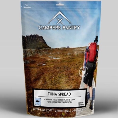 CAMPERS PANTRY CAMPERS PANTRY TUNA SPREAD - LUNCH SERVE CAMPERS PANTRY CAMPERS PANTRY TUNA SPREAD - LUNCH SERVE