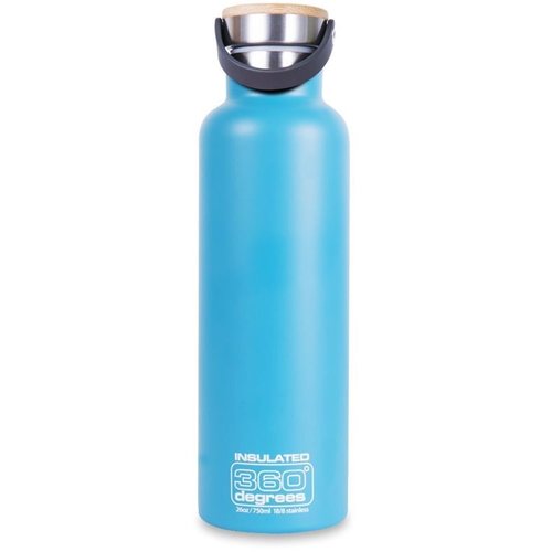 360 DEGREES 360 DEGREES WIDE MOUTH INSULATED STAINLESS STEEL 1L BOTTLE, TEAL, # 360 DEGREES 360 DEGREES WIDE MOUTH INSULATED STAINLESS STEEL 1L BOTTLE, TEAL, #
