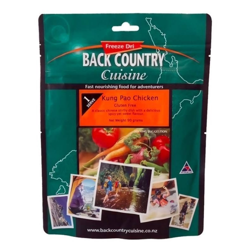 BACKCOUNTRY BACKCOUNTRY KUNG PAO CHICKEN (SINGLE SERVE) BACKCOUNTRY BACKCOUNTRY KUNG PAO CHICKEN (SINGLE SERVE)