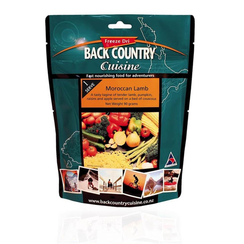 BACKCOUNTRY BACKCOUNTRY MOROCCAN LAMB SINGLE SERVE BACKCOUNTRY BACKCOUNTRY MOROCCAN LAMB SINGLE SERVE