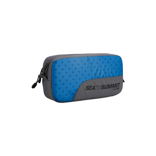 SEA TO SUMMIT SEA TO SUMMIT TRAVELLING LIGHT CABLE CELL, SMALL, BLUE/GREY SEA TO SUMMIT SEA TO SUMMIT TRAVELLING LIGHT CABLE CELL, SMALL, BLUE/GREY
