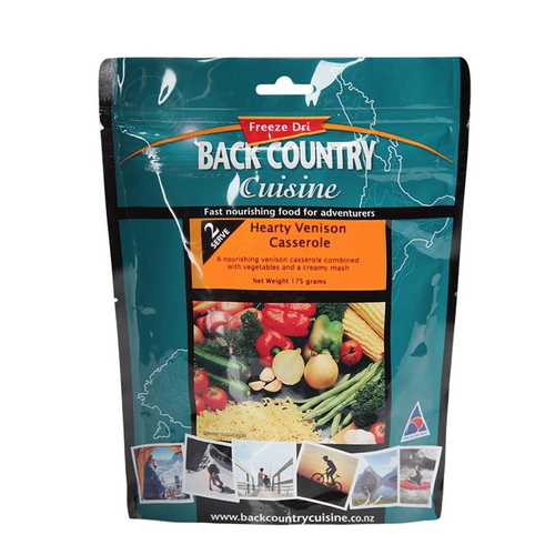 BACKCOUNTRY BACKCOUNTRY HEARTY VENISON CASSEROLE DOUBLE SERVE BACKCOUNTRY BACKCOUNTRY HEARTY VENISON CASSEROLE DOUBLE SERVE