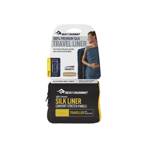 SEA TO SUMMIT SEA TO SUMMIT - TRAVELLER SILK LINER WITH PILLOW INSERT SEA TO SUMMIT SEA TO SUMMIT - TRAVELLER SILK LINER WITH PILLOW INSERT