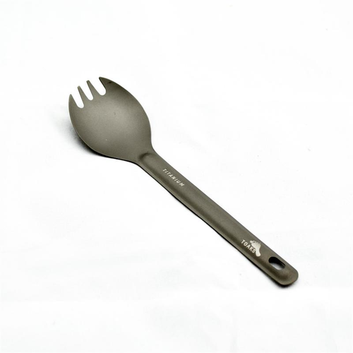 Toaks Titanium TOAKS TITANIUM ULTRALIGHT SPORK 12.5 GM Toaks Titanium TOAKS TITANIUM ULTRALIGHT SPORK 12.5 GM