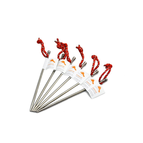 Toaks Titanium TOAKS TITANIUM NAIL PEG 4mm x 155mm ( 6 PACK) Toaks Titanium TOAKS TITANIUM NAIL PEG 4mm x 155mm ( 6 PACK)