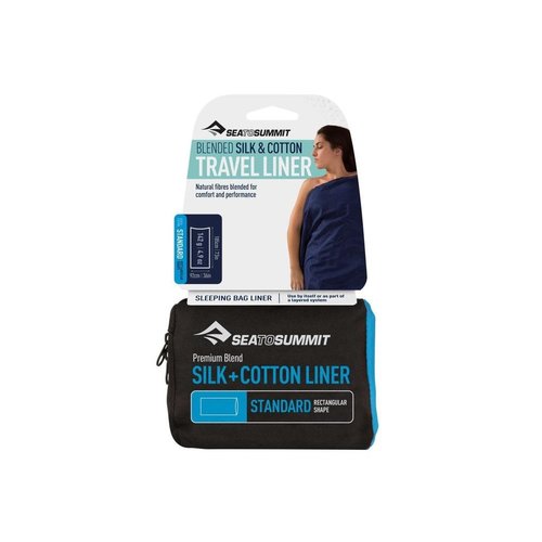 SEA TO SUMMIT SILK/COTTON TRAVEL LINER STANDARD SEA TO SUMMIT SILK/COTTON TRAVEL LINER STANDARD