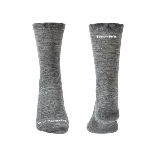 BRIDGEDALE BRIDGEDALE THERMAL LINER (TWO PACK), GREY, MD BRIDGEDALE BRIDGEDALE THERMAL LINER (TWO PACK), GREY, MD