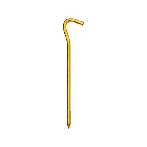 WILDERNESS EQUIP WILDERNESS EQUIPMENT GOLD HOOK-TOP I-TENT PEG WILDERNESS EQUIP WILDERNESS EQUIPMENT GOLD HOOK-TOP I-TENT PEG
