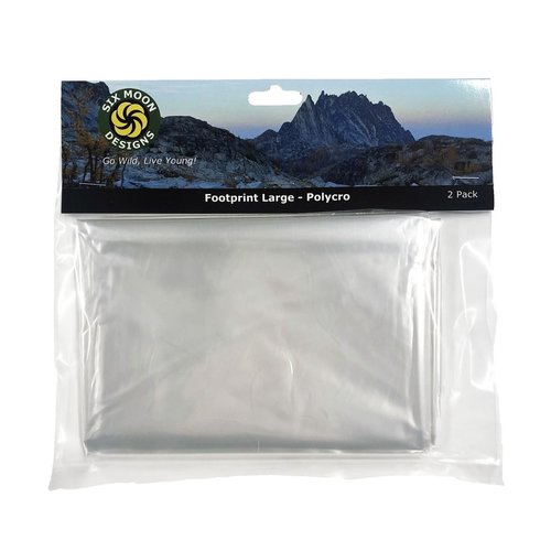 Six Moon Designs SIX MOON DESIGNS FOOTPRINT POLYCRO UL LARGE 2 PACK Six Moon Designs SIX MOON DESIGNS FOOTPRINT POLYCRO UL LARGE 2 PACK