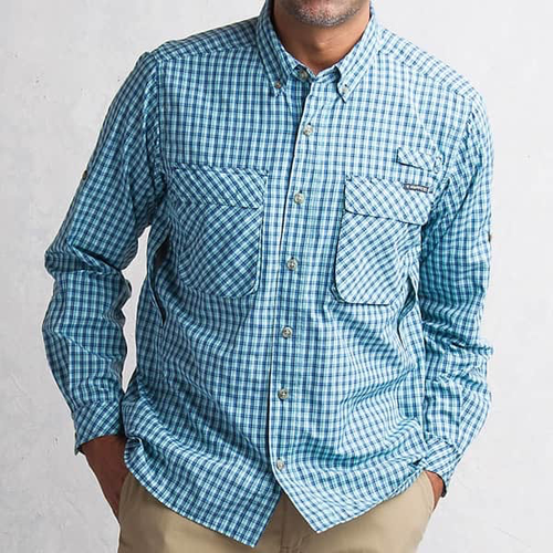 EXOFFICIO EXOFFICIO AIR STRIP MICRO PLAID L/S SHIRT MEN’S EXOFFICIO EXOFFICIO AIR STRIP MICRO PLAID L/S SHIRT MEN’S