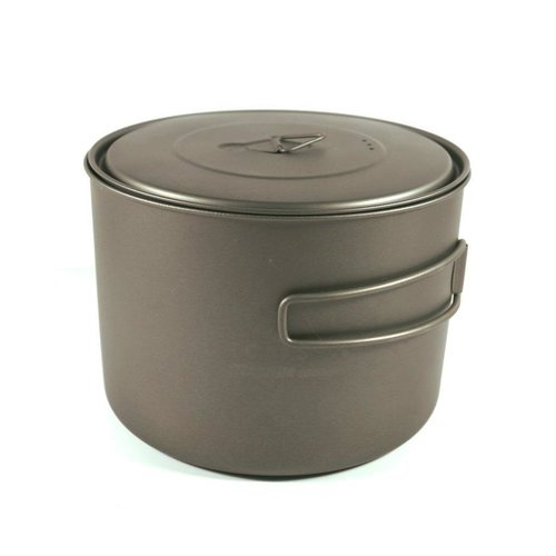 Toaks Titanium TOAKS TITANIUM POT WITH LID 1600ML Toaks Titanium TOAKS TITANIUM POT WITH LID 1600ML
