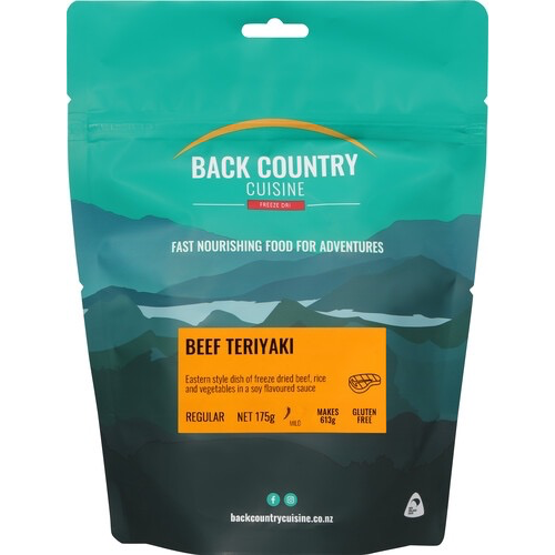 BACKCOUNTRY BACKCOUNTRY BEEF TERIYAKI (REGULAR) BACKCOUNTRY BACKCOUNTRY BEEF TERIYAKI (REGULAR)
