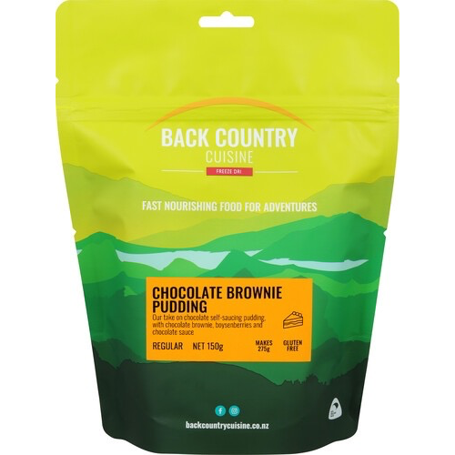 BACKCOUNTRY BACKCOUNTRY CHOCOLATE BROWNIE PUDDING (REGULAR) BACKCOUNTRY BACKCOUNTRY CHOCOLATE BROWNIE PUDDING (REGULAR)