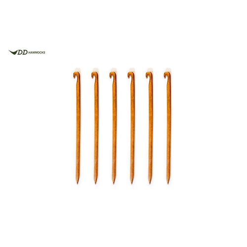 DD HAMMOCKS DD HAMMOCKS SUPERLIGHT PEGS 6 pack DD HAMMOCKS DD HAMMOCKS SUPERLIGHT PEGS 6 pack