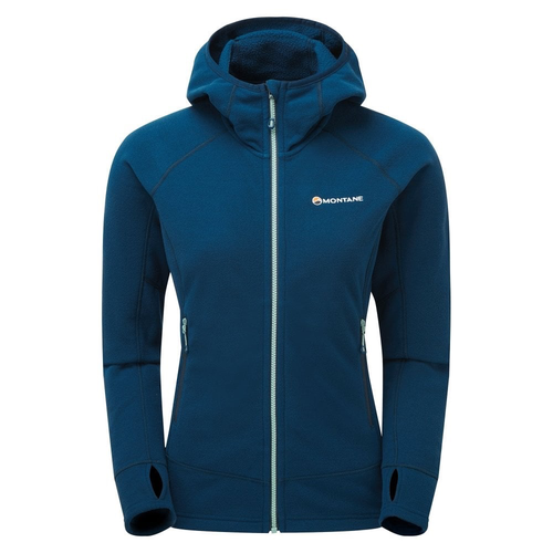 Montane MONTANE LYRA HOODED FLEECE JACKET WOMEN’S Montane MONTANE LYRA HOODED FLEECE JACKET WOMEN’S
