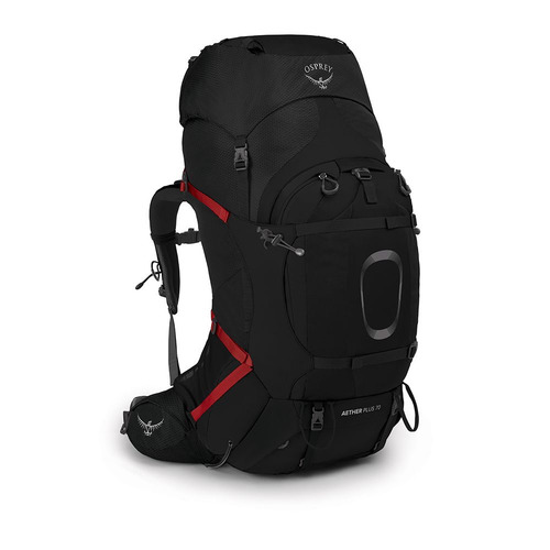 OSPREY OSPREY AETHER PLUS 70L MEN’S HIKING BACKPACK WITH RAIN COVER OSPREY OSPREY AETHER PLUS 70L MEN’S HIKING BACKPACK WITH RAIN COVER