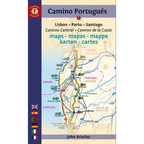 CAMINO PORTUGUES MAPS 2016 John Brierley CAMINO PORTUGUES MAPS 2016 John Brierley