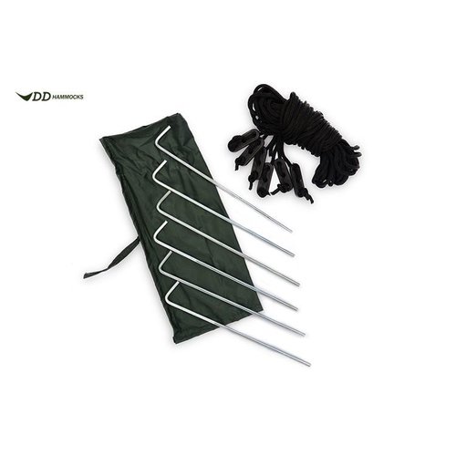 DD HAMMOCKS DD HAMMOCKS PEGS + GUY LINES x 6 DD HAMMOCKS DD HAMMOCKS PEGS + GUY LINES x 6