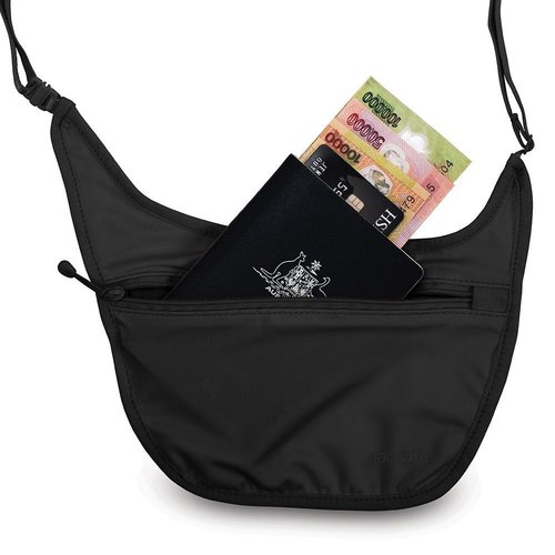 PACSAFE PACSAFE COVERSAFE S80 SECRET BODY POUCH BLACK PACSAFE PACSAFE COVERSAFE S80 SECRET BODY POUCH BLACK